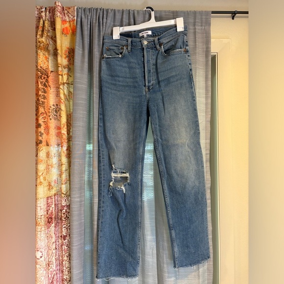 Re/Done Denim - Re/done size 27 straight leg jeans